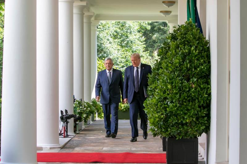 Presidente destaca respeto mutuo y relevancia del T-MEC en visita oficial a Estados Unidos