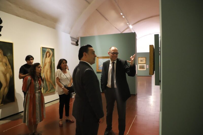 Conoce Luis Nava la exposicion Del Romanticismo a la Modernidad